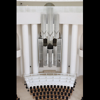 Berlin, St. Hedwigs-Kathedrale, Orgel, vom Kuppelumgang aus gesehen