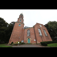 Leer, Groe Kirche, Ansicht von Nordwesten