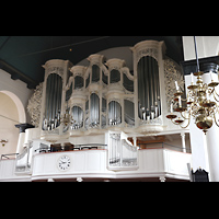 Leer, Groe Kirche, Orgel seitlich