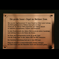 Berlin, Dom, Firmenschild