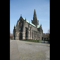 Glasgow, St. Mungo Cathedral, Auenansicht