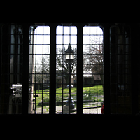 Glasgow, St. Mungo Cathedral, Blick in den Garten