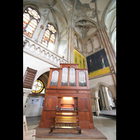 Leipzig, Peterskirche, Chororgel und Gewlbe