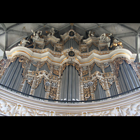 Halle (Saale), Marktkirche Unserer Lieben Frauen, Prospekt der groen Orgel