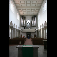 Kln (Cologne), St. Maternus, Blick vom Chor zur Orgel