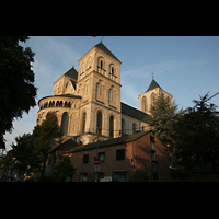 Kln (Cologne), St. Kunibert, Seitenansicht von Osten