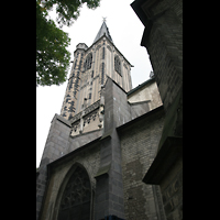 Kln (Cologne), St. Severin, Seitenansicht Turm