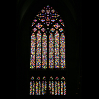 Kln (Cologne), Dom St. Peter und Maria, Neues Fenster im Sdquerhaus von Gerhard Richter