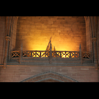 Liverpool, Anglican Cathedral, Trompette Militaire in der Kuppel