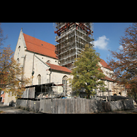 Rottweil, Heilig-Kreuz-Mnster, Seitenansicht