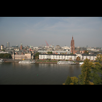 Frankfurt am Main, Kaiserdom St. Bartholomus, Main und Dom