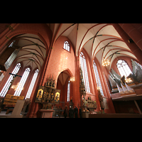 Frankfurt am Main, Kaiserdom St. Bartholomus, Chororgel und Hauptorgel