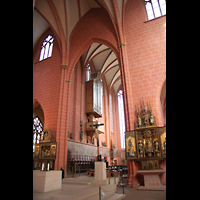 Frankfurt am Main, Kaiserdom St. Bartholomus, Chorraum mit Chororgel