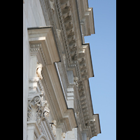 Lugano, Cattedrale, Fassadendetail