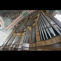 Sankt Gallen (St. Gallen), Kathedrale, Prospekt der groen Orgel