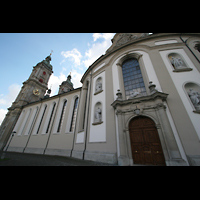 Sankt Gallen (St. Gallen), Kathedrale, Auenansicht