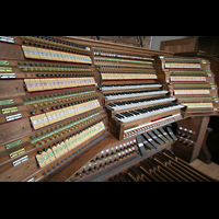 Engelberg, Klosterkirche, Alter Hauptspieltisch