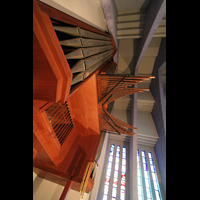 Berlin, Kirche am Hohenzollernplatz, Pedalturm und Spanische Trompeten