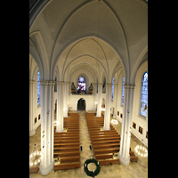 Berlin, St. Matthias, Hauptschiff mit Orgel