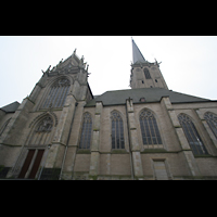 Wesel, Willibrordi-Dom, Seitenansicht