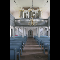 Harpstedt, Christuskirche, Blick zur Orgel