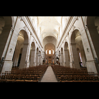 Versailles, Cathdrale Saint-Louis, Innenraum / Hauptschiff in Richtung Chor