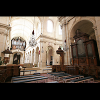 Versailles, Cathdrale Saint-Louis, Chororgel und Hauptorgel