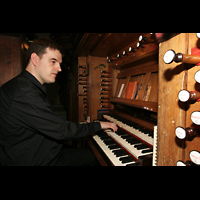 Versailles, Cathdrale Saint-Louis, Christian Ott am Spieltisch