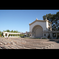 San Diego, Balboa Park, Spreckels Organ Pavilion (Freiluftorgel), Auditorium