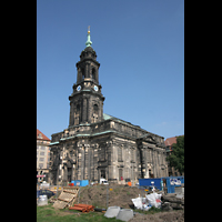 Dresden, Kreuzkirche, Gesamtansicht