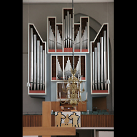 Bremen, St. Stephani, Blick ber den Altar zur Orgel
