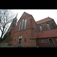 Bremen, St. Stephani, Auenansicht von der Seite