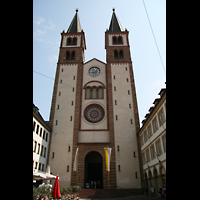 Wrzburg, Dom St. Kilian, Fassade