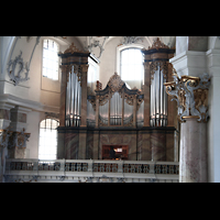 Bad Staffelstein, Wallfahrts-Basilika, Orgelempore