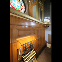 Potsdam, Friedenskirche am Park Sanssouci, Spieltisch und Orgel