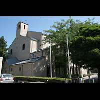 Mainz, St. Bernhard, Kirche von auen