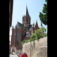 Oppenheim, St. Katharinen, Auenansicht zum Ostchor