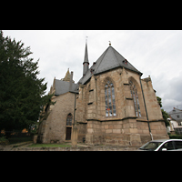 Bad Sobernheim, Matthiaskirche, Auenansicht zum Chor