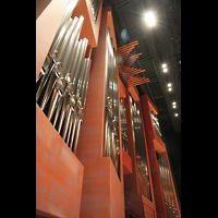 Luxembourg (Luxemburg), Philharmonie, Konzertsaal, Orgelprospekt