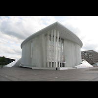 Luxembourg (Luxemburg), Philharmonie, Konzertsaal, Auenansicht