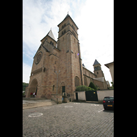 Echternach, St. Willibrord Basilika, Auenansicht