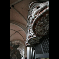 Trier, Dom St. Peter, Blick vom Spieltisch nach oben