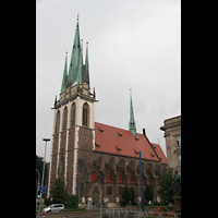 Ulm, St. Georg, Auenansicht von der Seite