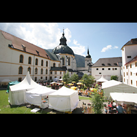 Ettal, Benediktinerabtei, Klosterkirche, Klosterhof