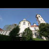 Ottobeuren, Abtei - Basilika, Ansicht von der Seite