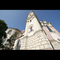 Ottobeuren, Abtei - Basilika, Turm von der Seite