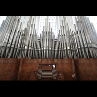 Ottobeuren, Abtei - Basilika, Marienorgel mit Spieltisch