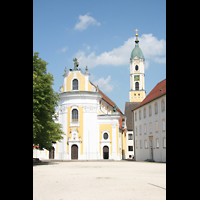 Ochsenhausen, Klosterkirche St. Georg, Auenansicht