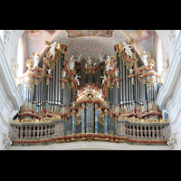 Ochsenhausen, Klosterkirche St. Georg, Groe Orgel