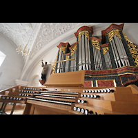 Immenstadt (Allgu), St. Nikolaus, Orgel mit Spieltisch